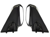 Manual Door Mirrors for 80 Series Toyota Landcruiser - Chrome - Pair (1990 - 1998)-Spoilers and Bodykits Australia