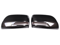 Mirror Covers for 150 Series Toyota Prado - Carbon Fibre Look - Pair (2010 - 2019)-Spoilers and Bodykits Australia