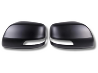 Mirror Covers for 150 Series Toyota Prado - Matt Black - Pair (2010 - 2019)-Spoilers and Bodykits Australia