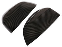 Mirror Covers for BMW X3 / X4 / X5 / X6 / X7 - Carbon Fibre Look - Pair (2014 - 2022)-Spoilers and Bodykits Australia