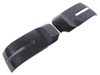 Mirror Covers for MV Mitsubishi Triton - Carbon Fibre Look - Pair (2024 Onwards)-Spoilers and Bodykits Australia