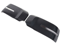 Mirror Covers for MV Mitsubishi Triton - Carbon Fibre Look - Pair (2024 Onwards)-Spoilers and Bodykits Australia