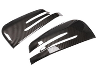 Mirror Covers for Mercedes Benz ML / GL / GLE / GLS / G Class - Carbon Fibre Look - Pair (2013 - 2019)-Spoilers and Bodykits Australia