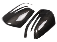 Mirror Covers for Mercedes Benz ML / GL / GLE / GLS / G Class - Carbon Fibre Look - Pair (2013 - 2019)-Spoilers and Bodykits Australia