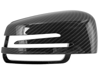 Mirror Covers for Mercedes Benz X204 / W212 - Carbon Fibre Look - Pair-Spoilers and Bodykits Australia