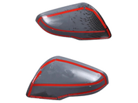 Mirror Covers for Subaru Forester / Outback / Legacy / XV - Carbon Fibre Look - Pair-Spoilers and Bodykits Australia