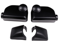 Mirror Covers for Toyota FJ Cruiser - Matt Black - Pair (2007 - 2021)-Spoilers and Bodykits Australia