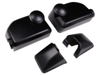 Mirror Covers for Toyota FJ Cruiser - Matt Black - Pair (2007 - 2021)-Spoilers and Bodykits Australia