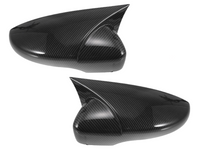 Mirror Covers for Volkswagen Golf MK6 GTI / GTD / R - Carbon Fibre Look - Pair (2009 - 2013)-Spoilers and Bodykits Australia