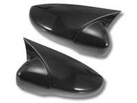 Mirror Covers for Volkswagen Golf MK6 GTI / GTD / R - Carbon Fibre Look - Pair (2009 - 2013)-Spoilers and Bodykits Australia
