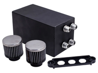 Oil Catch Tank with 10AN Breather for Honda Civic / Integra EK / EG / DC - Racing Style-Spoilers and Bodykits Australia