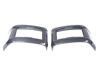 Outer Dashboard Air Vent Trims for MV Mitsubishi Triton - Carbon Fibre Look - Pair (2024 Onwards)-Spoilers and Bodykits Australia