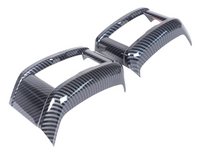 Outer Dashboard Air Vent Trims for MV Mitsubishi Triton - Carbon Fibre Look - Pair (2024 Onwards)-Spoilers and Bodykits Australia