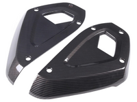 Outer Dashboard Side Cover Trims for Land Rover Defender 90 / 110 - Carbon Fibre Look - Pair (2020 - 2023)-Spoilers and Bodykits Australia