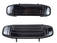 Outer Door Handles with Clips x4 for Mitsubishi Pajero NH / NK / NJ / NL - Chrome (1991 - 2000)-Spoilers and Bodykits Australia