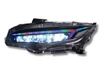 RGB LED Projector Head Lights with Sequential Indicators for Honda Civic FK  FC1 (2016 – 2021) - Spoilers And Bodykits Australia