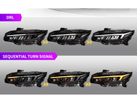RGB LED Projector Head Lights with Sequential Indicators for Honda Civic FK  FC1 (2016 – 2021) - Spoilers And Bodykits Australia