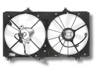 Radiator & A/C Dual Fan Assembly for Toyota Camry CV40 2.4L Petrol (2007 - 2009)-Spoilers and Bodykits Australia
