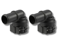 Radiator Coolant Hose Flanges x2 for Volkswagen Caddy 2C / 2K / SA (2010 - 2015)-Spoilers and Bodykits Australia