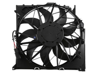 Radiator Cooling Fan Assembly for BMW E83 X3 - 490mm - 600W (2004 - 2011)-Spoilers and Bodykits Australia