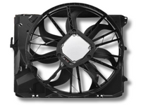 Radiator Cooling Fan for BMW X1 E84 / 125i E88 / 320i / 323i / 325i E90 / E91 / E92 / E93 - 600W-Spoilers and Bodykits Australia