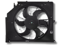 Radiator Cooling Fan with Control Module & Brush Motor for BMW E46-Spoilers and Bodykits Australia
