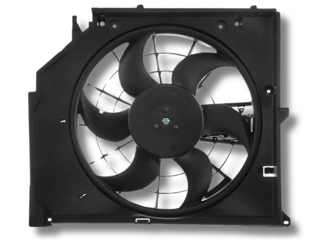Radiator Cooling Fan with Control Module & Brush Motor for BMW E46-Spoilers and Bodykits Australia