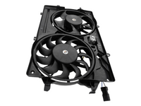 Radiator Dual Thermo Cooling Fan with 2 Plugs for Ford Focus LR (2002 - 2005)-Spoilers and Bodykits Australia