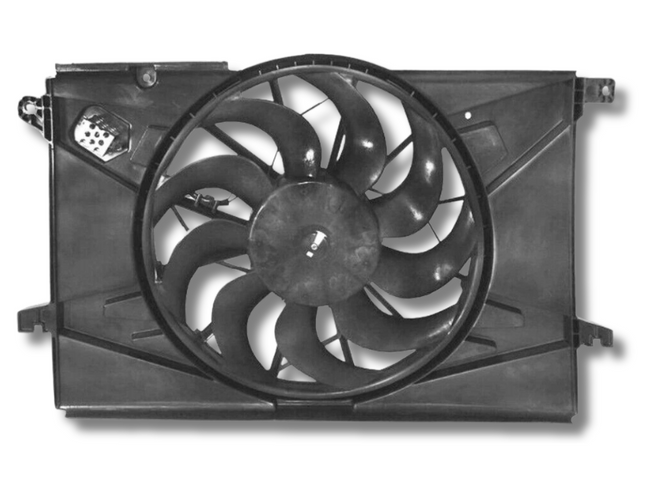 Radiator Fan Assembly for Ford Territory SX / SY 4.0L 6Cyl / 5.4L V8 (2004 - 2011)-Spoilers and Bodykits Australia