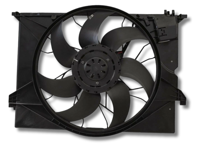 Radiator Fan Assembly for Mercedes Benz C216 / W221 S350 / S500-Spoilers and Bodykits Australia