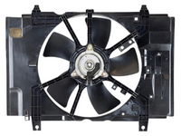 Radiator Fan Assembly with Motor for Nissan Tiida C11 (2004 - 2011)-Spoilers and Bodykits Australia