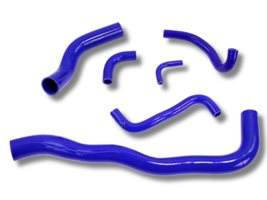 Radiator Heater Pass Hose Kit for GQ Nissan Patrol 4.2L TB42E - Blue (1992 - 1997) - Spoilers and Bodykits Australia