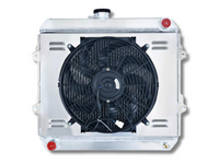 Radiator, Shroud & Fan for Toyota Hilux RN85 / RN90 / YN85 22R 1.8L / 2.0L / 2.2L / 2.4L Petrol Manual - 3-Rows (1988 - 1997) - Spoilers and Bodykits Australia