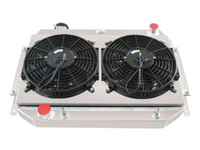 Radiator, Shroud, Fans & Relay for HQ / HJ / HX / HZ Holden Kingswood 253 / 308 V8 Automatic / Manual - 3-Rows (1971 - 1980) - Spoilers and Bodykits Australia