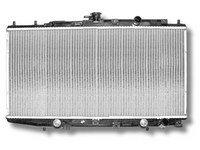 Radiator for Honda Civic ED Hatchback 1.5L 4Cyl Petrol Auto / Manual (11/1987 - 10/1991)-Spoilers and Bodykits Australia