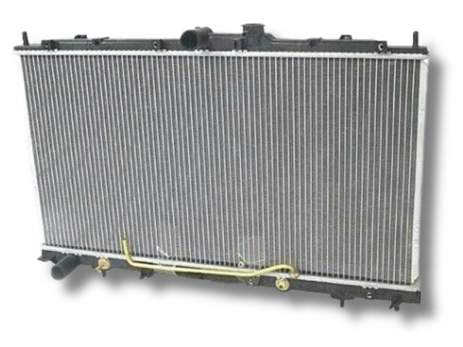 Radiator for Mitsubishi 380 DB - Fan Holes on Left - 222mm Bracket Distance (12/2005 - 04/2008)-Spoilers and Bodykits Australia