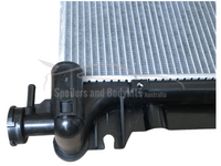 Radiator with Cap Straight Outlet for ML / MN Mitsubishi Triton / Express L400 WA Automatic / Manual - 26mm-Spoilers and Bodykits Australia