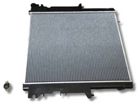 Radiator with Cap Straight Outlet for ML / MN Mitsubishi Triton / Express L400 WA Automatic / Manual - 26mm-Spoilers and Bodykits Australia