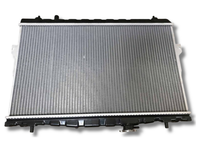 Radiator with Cap for Hyundai Elantra XD / HD GL / GLS / Tiburon GK Automatic / Manual - Aluminium-Spoilers and Bodykits Australia
