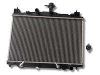 Radiator with Cap for Mazda 2 DE 1.5L 4Cyl Petrol Automatic / Manual - 16mm (06/2007 - 07/2014)-Spoilers and Bodykits Australia