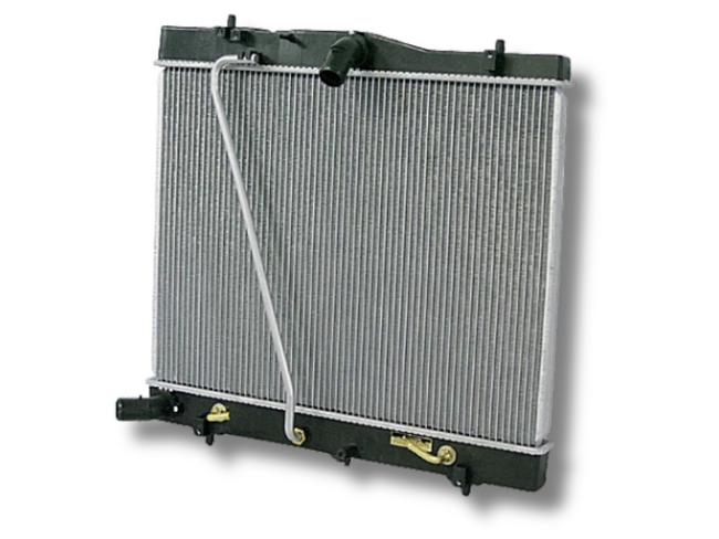 Radiator with Plastic Tank for Toyota Hiace TRH 2.7L Petrol Automatic (2005 - 12/2013)-Spoilers and Bodykits Australia