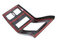 Rear Air Conditioning Vent Cover Trim for Mitsubishi Outlander - Carbon Fibre Look (2023 Onwards)-Spoilers and Bodykits Australia