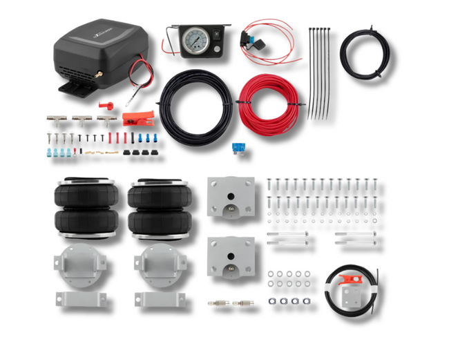 Rear Air Suspension Spring Bag Kit with Compressor for PX1 / PX2 / PX3 Ford Ranger & Mazda BT-50 (2012 - 2020)-Spoilers and Bodykits Australia