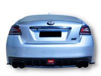 Rear Boot Spoiler for Subaru WRX STI Sedan - Ducktail Style - Silver (2015 - 2021) - Spoilers and Bodykits Australia