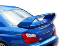 Rear Boot Wing Spoiler for Subaru WRX Impreza - 22B Style - Adjustable (2001 - 2003)-Spoilers and Bodykits Australia