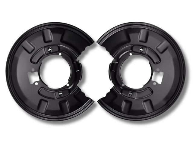 Rear Brake Dust Shields x2 for BMW E46 325i / 330Ci / 330d / 330i / E83 X3 (1999 - 2010)-Spoilers and Bodykits Australia