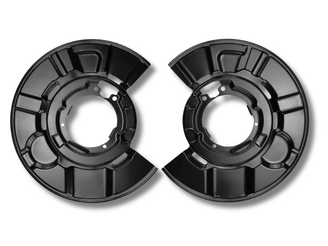 Rear Brake Dust Shields x2 for BMW E82 / E87 / E88 / E90 / E91 / E92 / E93 123d / 130i / 135i-Spoilers and Bodykits Australia