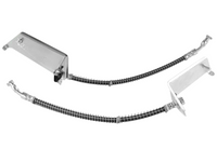 Rear Brake Hydraulic Hoses x2 for Land Rover Discovery 2 L318 (1998 - 2004)-Spoilers and Bodykits Australia