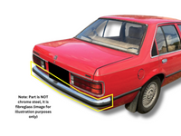 Rear Bumper Bar for VB / VC Holden Commodore Sedan (Fibreglass)-Spoilers and Bodykits Australia