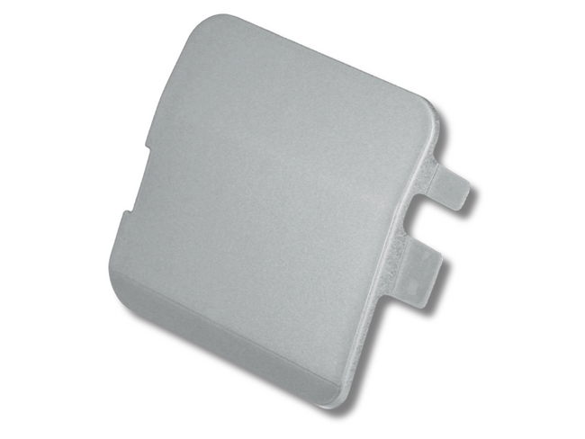 Rear Bumper Tow Hook Cover for Mazda CX-5 - Silver (2017 - 2021)-Spoilers and Bodykits Australia